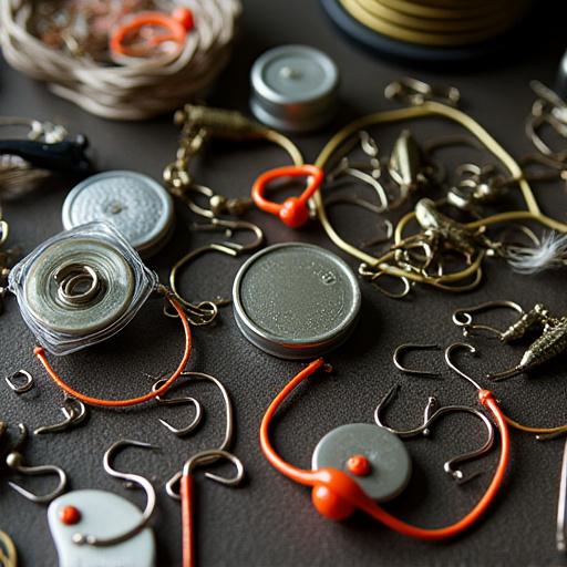 Ami selezionati, fili da pesca e altri accessori essenziali